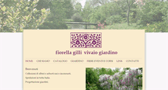 Desktop Screenshot of fiorellagilli.it